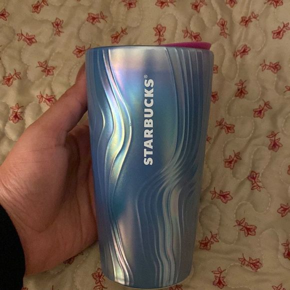 Starbucks Other - Starbucks ceramic blue/purple mug